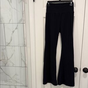 Aerie Black Original Flare Highrise leggings/yoga pants
